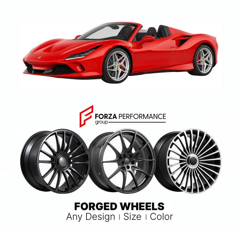 FORGED WHEELS RIMS for FERRARI F8 SPIDER 2019 - 2022