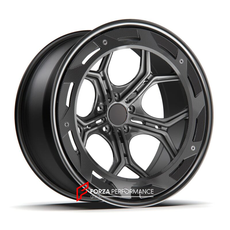 FORGED WHEELS WITH AERORING ADF-1 for FERRARI