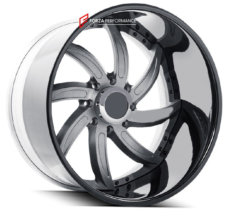 FORGED DUALLY TRUCK FORGED WHEELS RIMS for CHEVROLET SILVERADO 3500HD DRW GMT900 HD 2011 - 2014