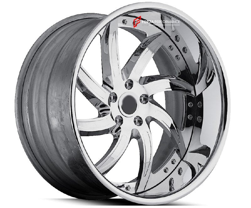 FORGED DUALLY TRUCK FORGED WHEELS RIMS for CHEVROLET SILVERADO 3500HD DRW GMT900 HD 2011 - 2014