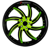 FORGED DUALLY TRUCK FORGED WHEELS RIMS for CHEVROLET SILVERADO 3500HD DRW GMT900 HD 2011 - 2014