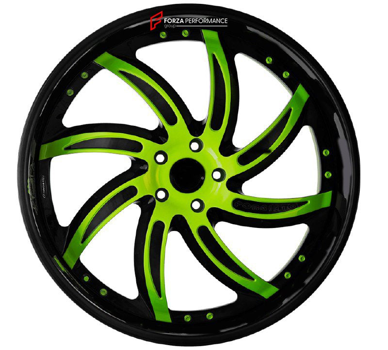 FORGED DUALLY TRUCK FORGED WHEELS RIMS for CHEVROLET SILVERADO 3500HD DRW GMT900 HD 2011 - 2014