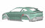 FORZA DRY CARBON BODY AERO KIT for ASTON MARTIN DBX Set includes: Front Lip Hood Air Vents Side Fenders Side Skirts Roof Spoiler Rear Bumper Rear Spoiler Rear Diffuser