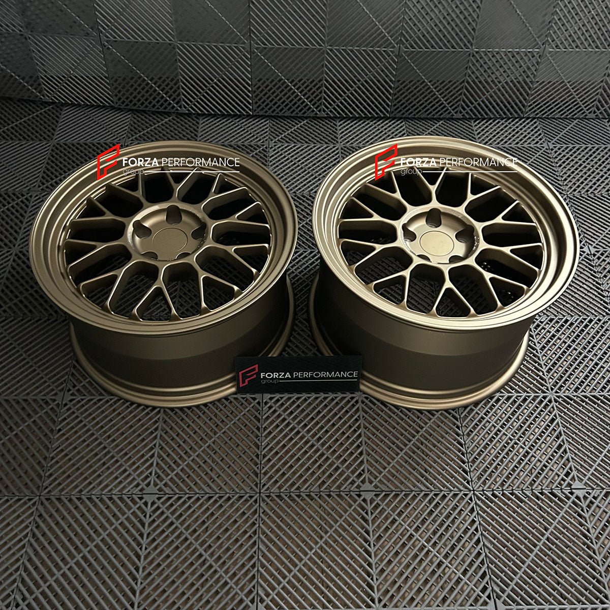 FORZA PERFORMANCE 18 INCH FORGED WHEELS RIMS for NISSAN 300ZX 1996 custom fit BBS RG-R