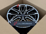 FORZA PERFORMANCE 19 INCH FORGED WHEELS RIMS for BMW 4 SERIES M440 G22 2025 custom fit OEM 825M