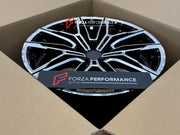 FORZA PERFORMANCE 19 INCH FORGED WHEELS RIMS for BMW 4 SERIES M440 G22 2025 custom fit OEM 825M