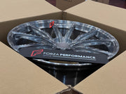 FORZA PERFORMANCE 20 INCH FORGED WHEELS RIMS for BMW 5 SERIES G30 LCI 2021 custom fit P104 SC