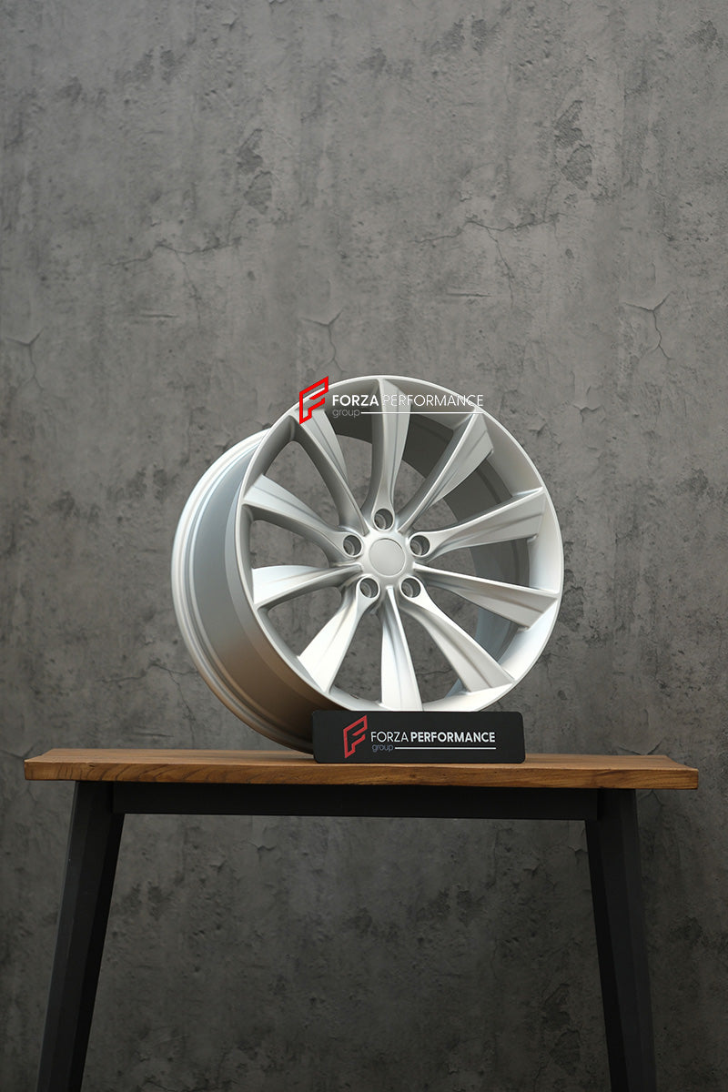 FORZA PERFORMANCE 20 INCH FORGED WHEELS RIMS for TESLA MODEL S 2017 custom fit OEM TESLA X STYLE