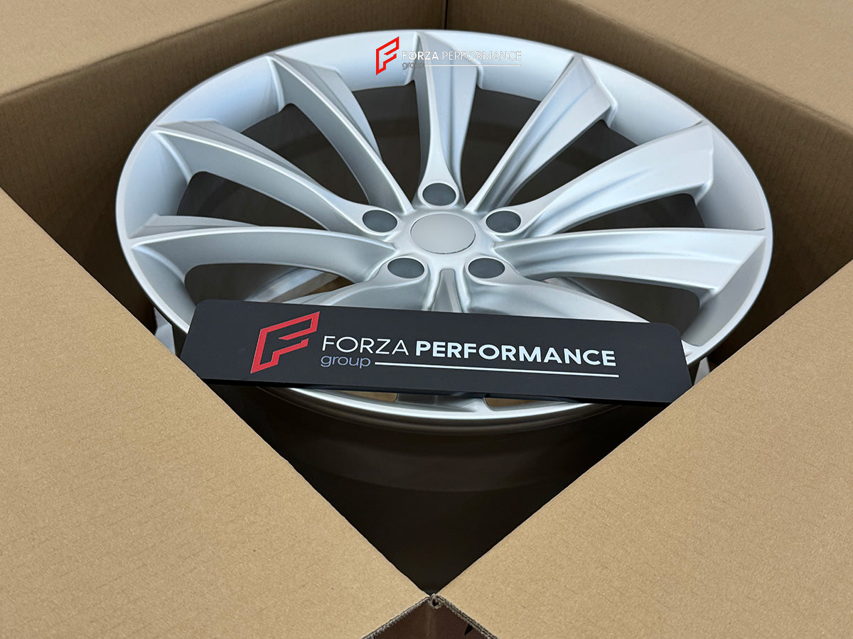 FORZA PERFORMANCE 20 INCH FORGED WHEELS RIMS for TESLA MODEL S 2017 custom fit OEM TESLA X STYLE