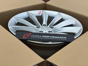 FORZA PERFORMANCE 20 INCH FORGED WHEELS RIMS for TESLA MODEL S 2017 custom fit OEM TESLA X STYLE