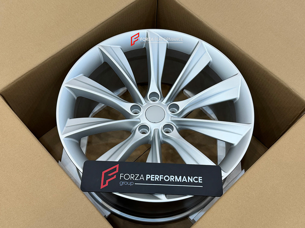 FORZA PERFORMANCE 20 INCH FORGED WHEELS RIMS for TESLA MODEL S 2017 custom fit OEM TESLA X STYLE