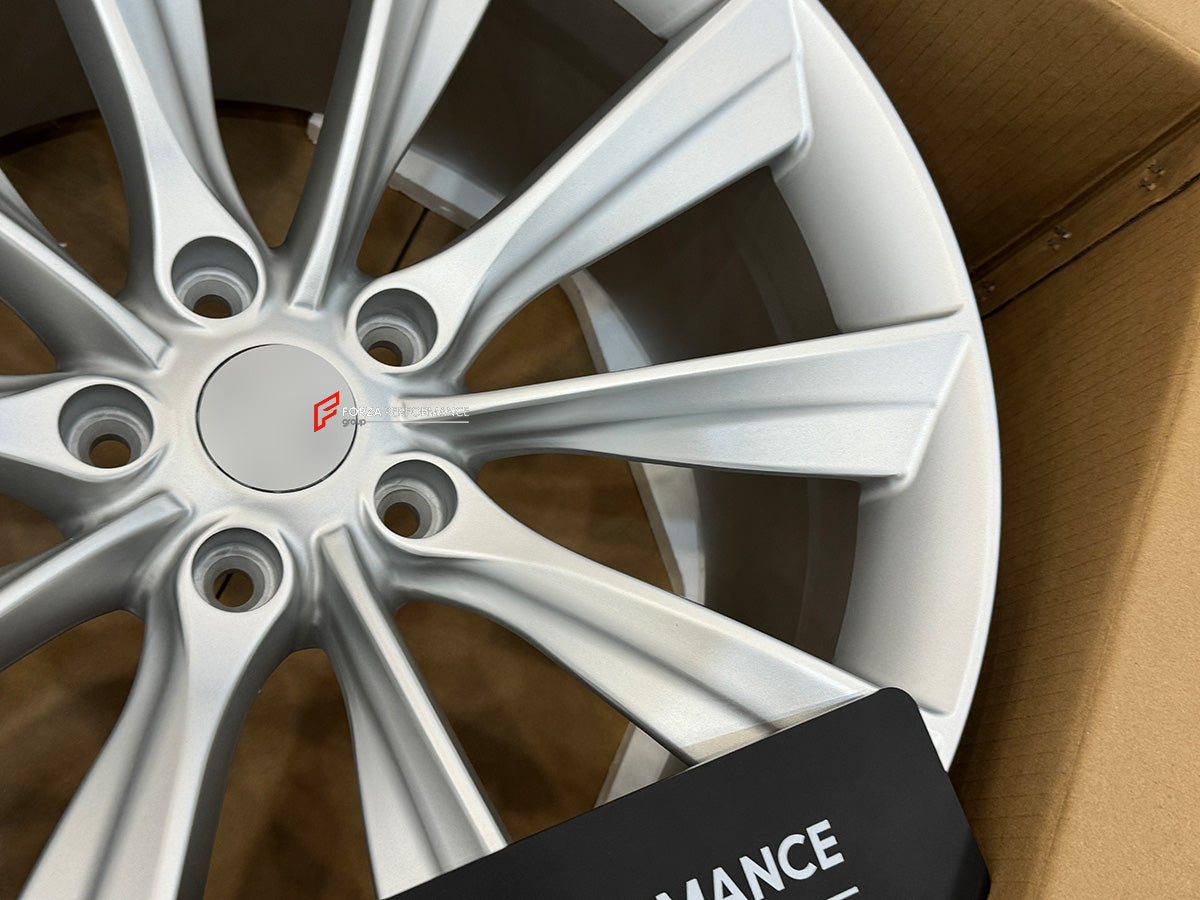 FORZA PERFORMANCE 20 INCH FORGED WHEELS RIMS for TESLA MODEL S 2017 custom fit OEM TESLA X STYLE