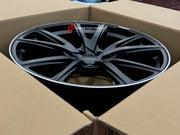 FORZA PERFORMANCE 22 INCH FORGED WHEELS RIMS for PORSCHE TAYCAN 4S 2022 custom fit MANSORY