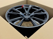 FORZA PERFORMANCE 22 INCH FORGED WHEELS RIMS for PORSCHE TAYCAN 4S 2022 custom fit MANSORY