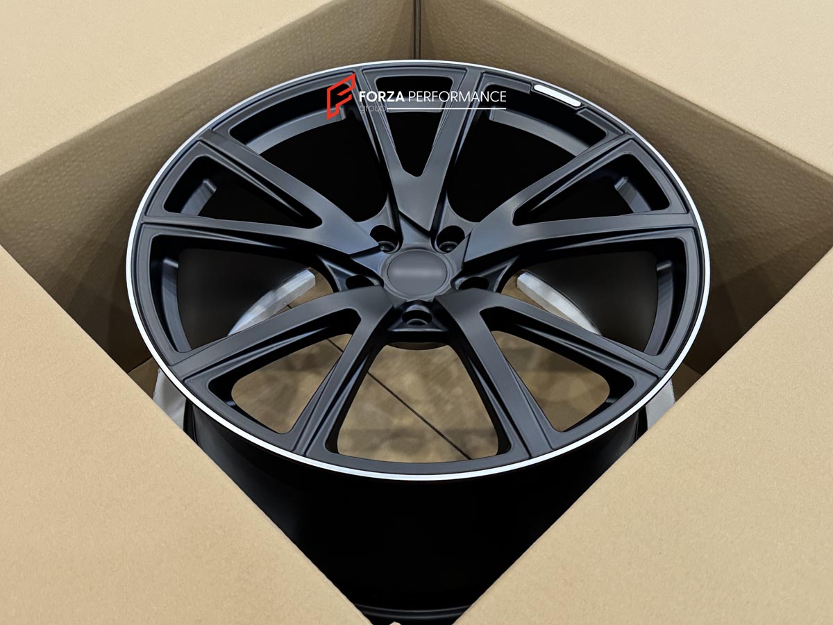 FORZA PERFORMANCE 22 INCH FORGED WHEELS RIMS for PORSCHE TAYCAN 4S 2022 custom fit MANSORY