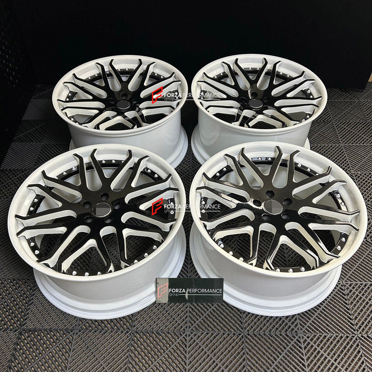 FORZA PERFORMANCE 23 INCH FORGED WHEELS RIMS for BMW X6M F86 2018 custom fit FORGIATO PIATTO ECL WHEELS