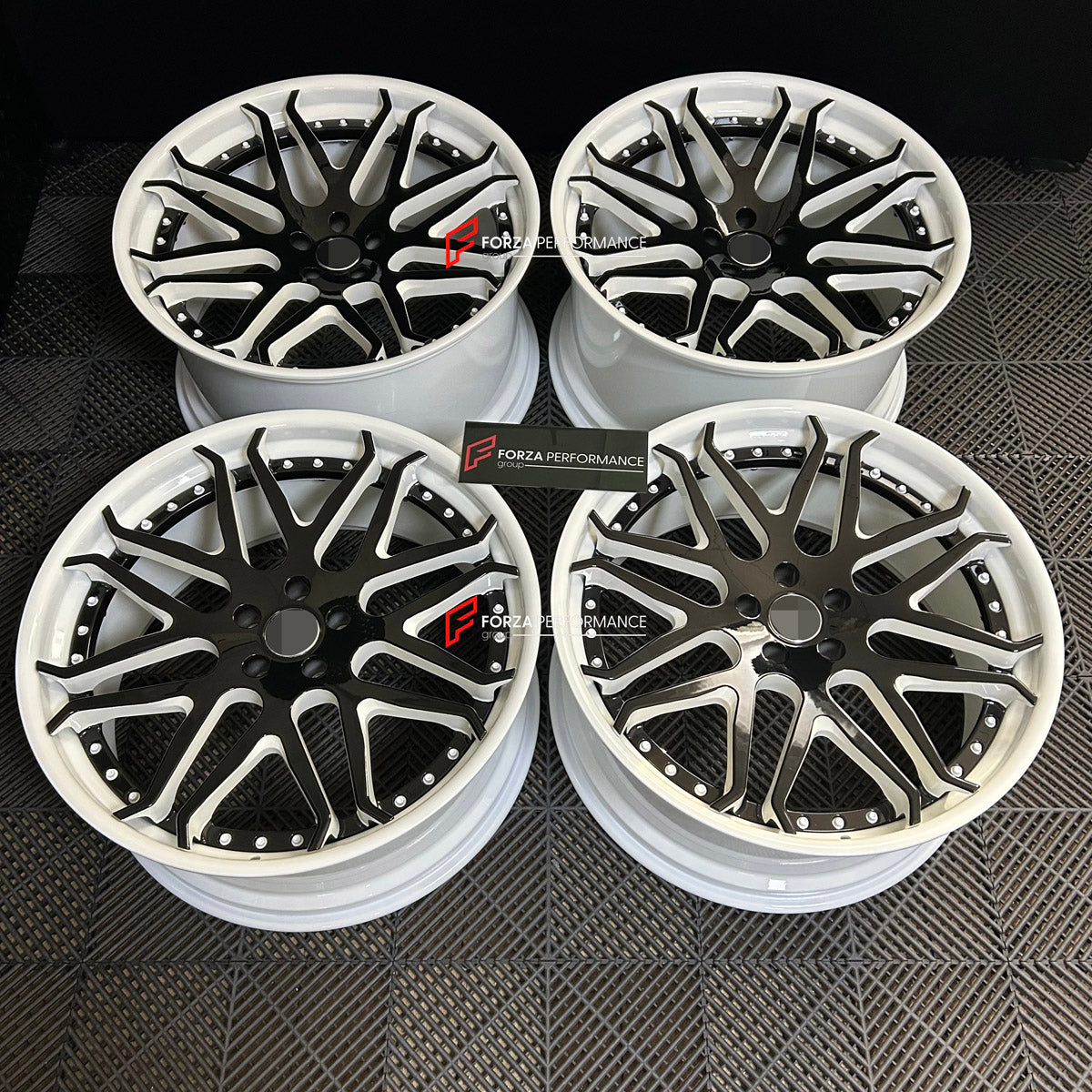 FORZA PERFORMANCE 23 INCH FORGED WHEELS RIMS for BMW X6M F86 2018 custom fit FORGIATO PIATTO ECL WHEELS