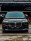DRY CARBON BODY KIT for BMW 7 SERIES G70 2022+
Set includes:
Front Lip
Front Bumper Trims
Front Bumper Air Vent Covers
Side Mirror Covers
Side Trims
Side Skirts
Roof Spoiler
Rear Spoiler
Rear Diffuser
Material: Dry Carbon