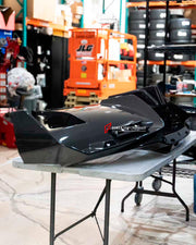 FORGED CARBON BODY KIT for LAMBORGHINI REVUELTO 2023+
Set includes:
Front Lip
Middle Air Splitter for Front Bumper
Air Splitter for Front Bumper
Front Radar Cover
Headlight Covers
Hood / Bonnet
Side Skirts
Rear Spoiler
Rear Diffuser
Material: Dry Carbon or Forged Carbon