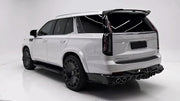 WIDE BODY KIT for CADILLAC ESCALADE 2021 - 2024
Set includes:
Front Lip
Front Bumper Trims
Grille Cover
Roof Spoiler 
Rear Diffuser 
Exhaust Tips
Material: Carbon Fiber
Note: Professional installation is required.
CONTACT US FOR PRICING 
Payment ►
Visa
Mastercard
PayPal with a credit card (add 4.4% at checkout)
Payoneer
Cryptocurrency
Shipment ►
By express DHL/UPS/TNT/FedEx
To the local international airport
Special line by air
Special line by the sea
To Europe and the UK by train
Please let us