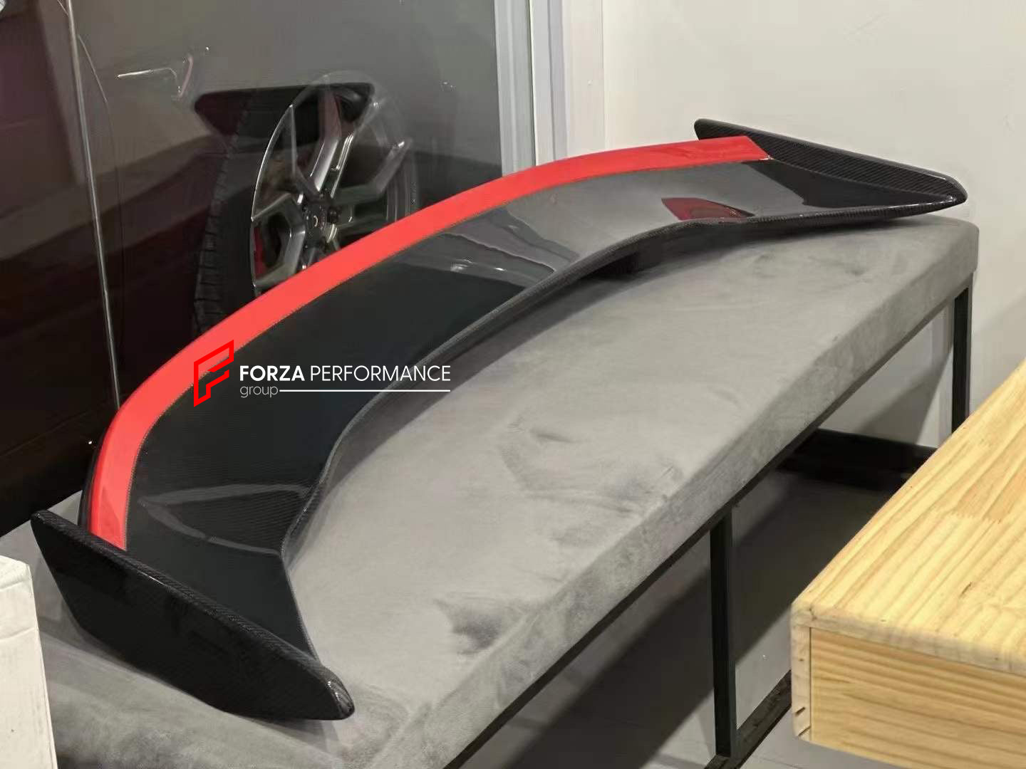 DRY CARBON REAR SPOILER for ZEEKR 001 | FR STYLE