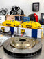 We manufacture premium quality carbon ceramic brakes discs rotors for VOLKSWAGEN GOLF GTI MK8 CD1 2020+ in any size
Specification:
Authentic AP Racing CP9040 6 Pot Front Brake Calipers
Front disc: 355 mm, thickness 32 mm
Includes: brake disсs / rotors, brake pads, brackets for calipers, hoses.
BRAKE DISCS ROTORS CAN BE MADE FOR YOUR CAR IN ANY SIZE AND UPGRADED FROM IRON / STEEL DISCS TO CARBON CERAMIC
PLEASE INCLUDE YOUR CAR VIN, MODEL, YEAR AND WHEELS SIZE.
Note: Professional installation required.