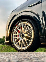 We manufacture premium quality carbon ceramic brakes discs rotors for XPENG X9 2023+ in any size
Specification:
Authentic APRacing CP8520 6  Pot Front Brake Calipers
Front disc: 410 mm, thickness 36 mm
Material: Carbon Ceramic ( C / SiC) rings, Aluminium hat / bell
Includes: Carbon ceramic brake disсs / rotors, brake pads, brackets for calipers, hoses.
BRAKE DISCS ROTORS CAN BE MADE FOR YOUR CAR IN ANY SIZE AND UPGRADED FROM IRON / STEEL DISCS TO CARBON CERAMIC
PLEASE INCLUDE YOUR CAR VIN, MODEL, YEAR
