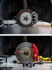 FRONT BIG BRAKE KIT BBK for LIXIANG LI L9 2022+
Forza Performance Group offers various types of big brake kits, all types of aftermarket brake calipers, as well as genuine original brands of all types, such as AP Racing, Brembo, Akebono, AMG, M Performance, Audi, Porsche, Lamborghini, Toyota TRD, etc.
Current set includes:
2x Authentic AP Racing CP8520 6 Pot Front Brake Calipers
2x Front Brake Discs 410 mm
2x Brake Caliper Adapters
2x Brake Pads
PLEASE INCLUDE YOUR VIN, MODEL AND YEAR WHEN PURCHASING
