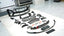 FRONT BUMPER FOR CADILLAC CT5 2019-2025 Set includes: Front bumper Material: PP + ABS+Carbon