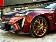 FRONT BUMPER FOR CADILLAC CT5 2019-2025 Set includes:   Front bumper   Material: PP + ABS+Carbon