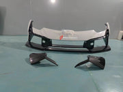 DRY CARBON FRONT BUMPER HOOD FOR LAMBORGHINI HURACAN LP580 LP610 EVO UPGRADE TO HURACAN TECNICA