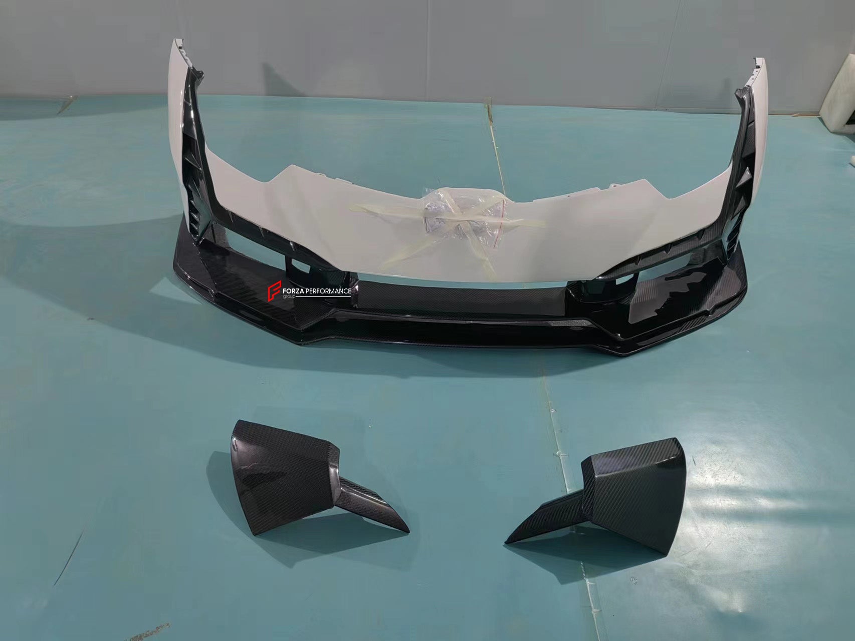 FACELIFT CONVERSION MATTE CARBON BODY KIT FOR LAMBORGHINI HURACAN LP580 EVO LP610 EVO UPGRADE TO HURACAN EVO TECNICA 640