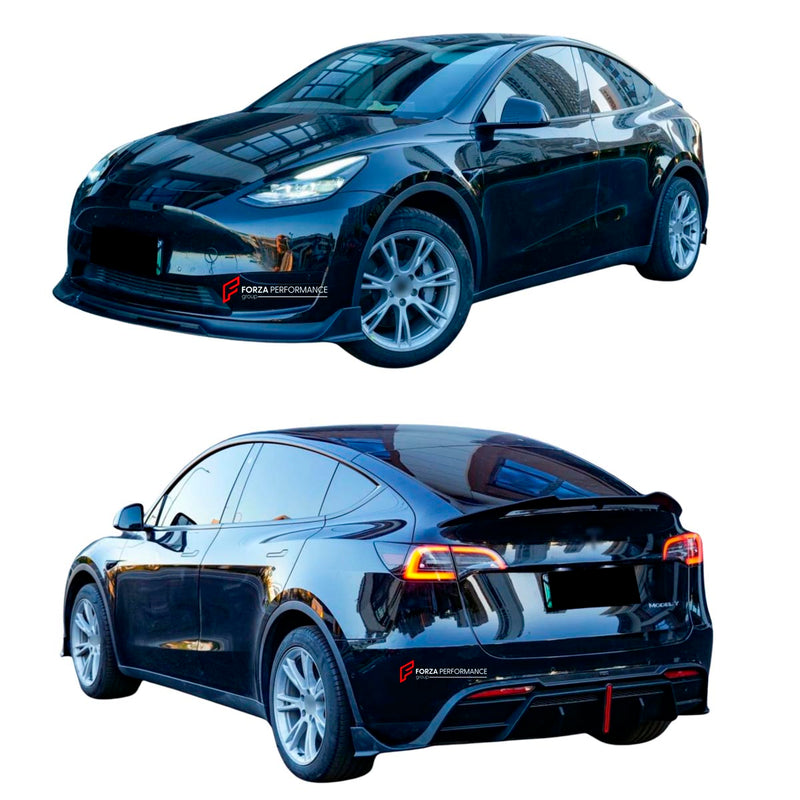 FRONT LIP REAR DIFFUSER REAR SPOILER for TESLA MODEL Y 2020 - 2024