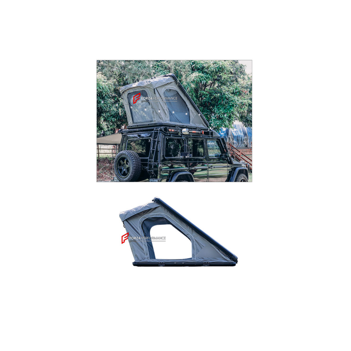 HARD ROOF TOP TENT for MERCEDES-BENZ G-CLASS W463 G55 2008