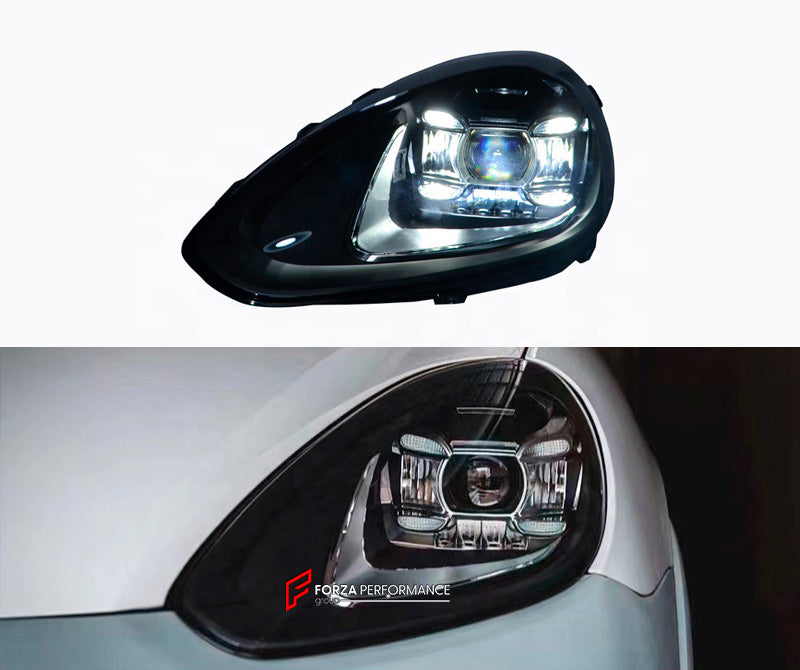 HEADLIGHTS upgrade for PORSCHE CAYENNE E2 958.2 FACELIFT 2015 - 2017 to CAYENNE E3 9Y0.1 2019 - 2023