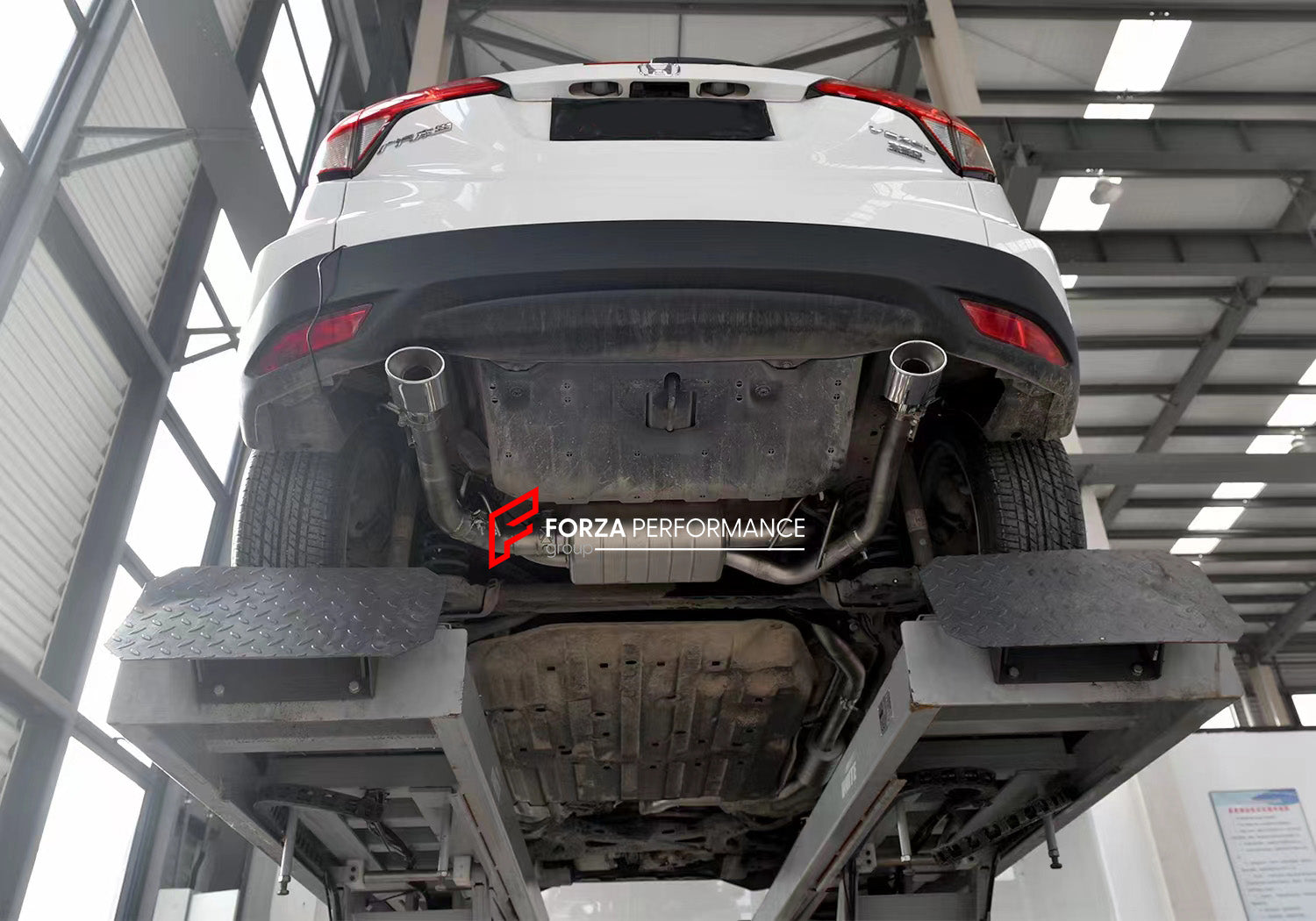 VALVED EXHAUST CATBACK MUFFLER for Honda Vezel RU 1.5T
