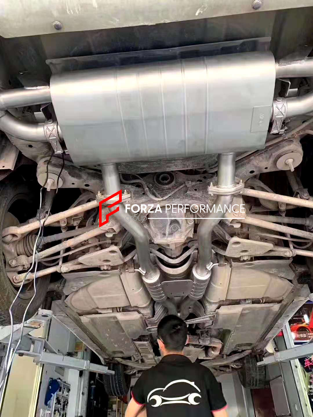 VALVED EXHAUST CATBACK MUFFLERS for INFINITI Q50 2.0 , 3.7T