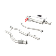 VALVED EXHAUST CATBACK MUFFLERS for Jaguar E-Pace X540 2.0