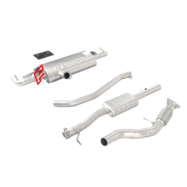 VALVED EXHAUST CATBACK MUFFLERS for Jaguar E-Pace X540 2.0
