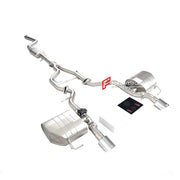 VALVED EXHAUST CATBACK MUFFLERS for Jaguar F-Pace X761 2.0T