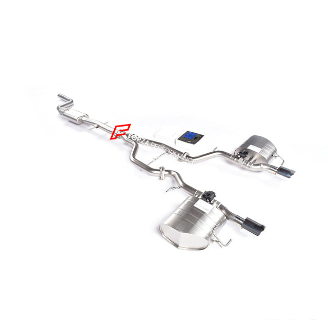 VALVED EXHAUST CATBACK MUFFLERS for Jaguar XEL X760 Facelift 2.0T