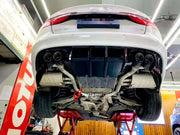 VALVED EXHAUST CATBACK MUFFLERS for Jaguar XFL X260