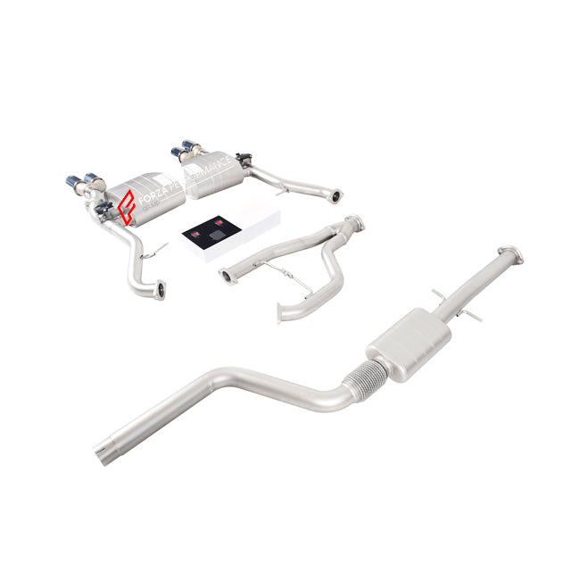 VALVED EXHAUST CATBACK MUFFLERS for Jaguar XFL X260