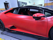 FORZA DRY CARBON SIDE SKIRTS FOR LAMBORGHINI HURACAN EVO RWD