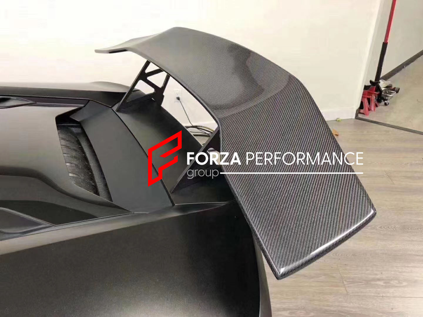 Carbon Fiber Rear Wing Spoiler for Lamborghini Huracan LP580 LP610 Coupe 2-Door 2014-2018