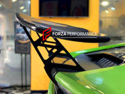 Carbon Fiber Rear Wing Spoiler for Lamborghini Huracan LP580 LP610 Coupe 2-Door 2014-2018