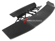 Carbon Fiber Rear Wing Spoiler for Lamborghini Huracan LP580 LP610 Coupe 2-Door 2014-2018