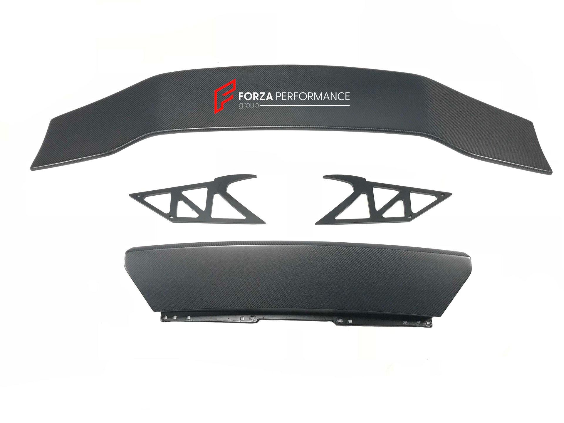 Carbon Fiber Rear Wing Spoiler for Lamborghini Huracan LP580 LP610 Coupe 2-Door 2014-2018