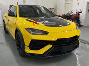 CONVERSION BODY KIT FOR LAMBORGHINI URUS UPGRADE TO PERFOMANTE  Set includes:  Front bumper assembly Front Lip Hood/Bonnet Mirror Covers Side Skirts Side fender flares Rear bumper assembly Rear canards Rear Diffuser
