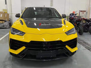 CONVERSION BODY KIT FOR LAMBORGHINI URUS UPGRADE TO PERFOMANTE  Set includes:  Front bumper assembly Front Lip Hood/Bonnet Mirror Covers Side Skirts Side fender flares Rear bumper assembly Rear canards Rear Diffuser